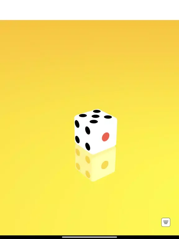 Tangkapan skrin Topic Dice iPad 