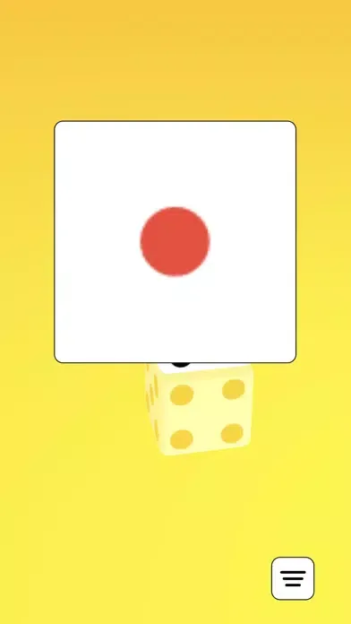 Tangkapan skrin Topic Dice