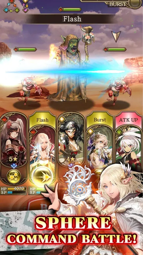 Tangkapan skrin GrandSphere