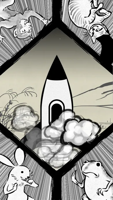 Tangkapan skrin 超獣亜歩露計画　ゆかいな超獣たちとロケットを打ち上げるゲーム