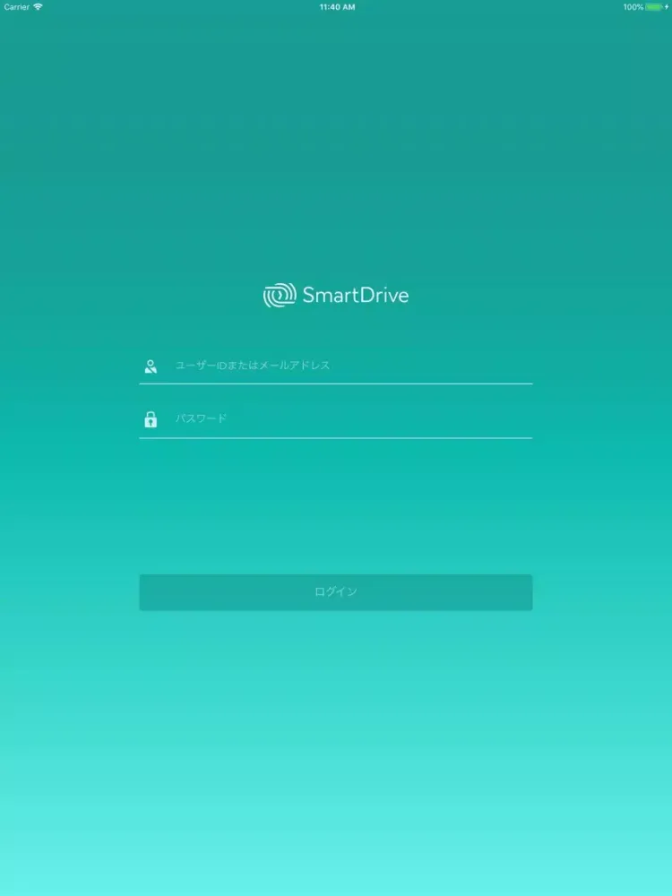 Zrzuty ekranu SmartDrive Connect iPad 