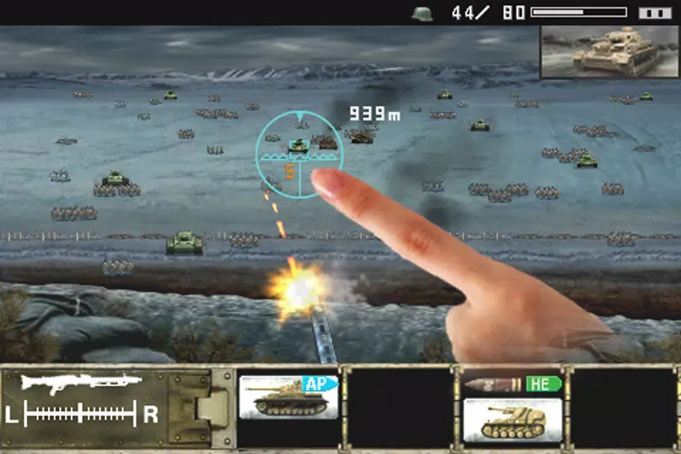 Ảnh chụp màn hình của ARMS ROAD Eastern Front Lite
