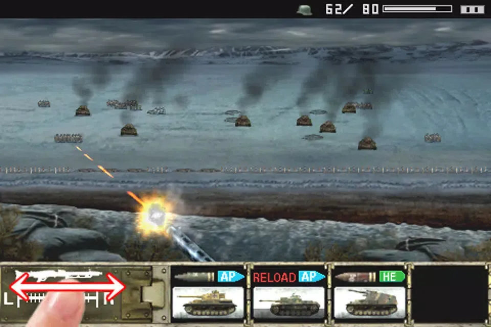 Ảnh chụp màn hình của ARMS ROAD Eastern Front Lite
