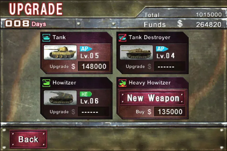 Ảnh chụp màn hình của ARMS ROAD Eastern Front Lite