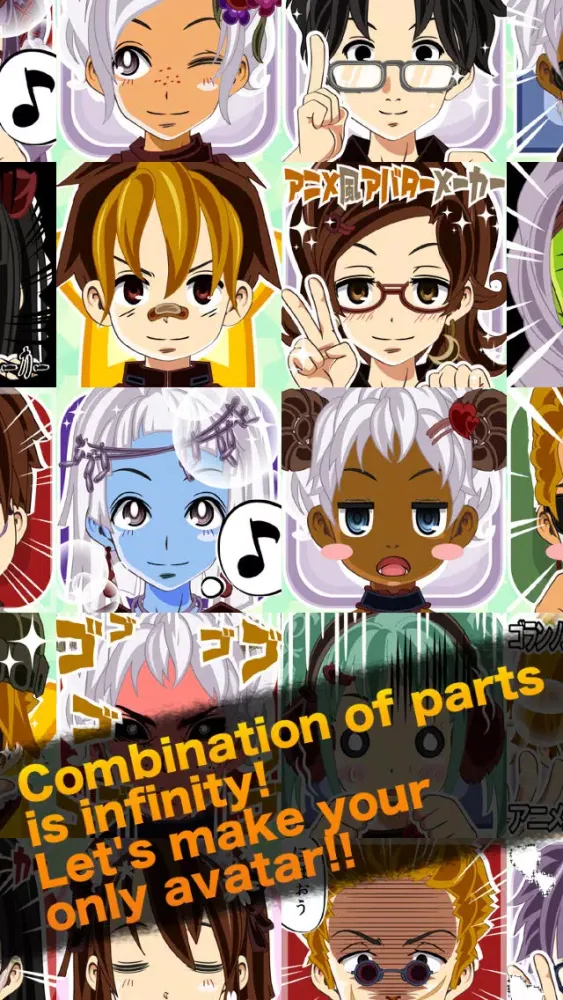 Capturas de tela do Avatar Maker -Profile creator-