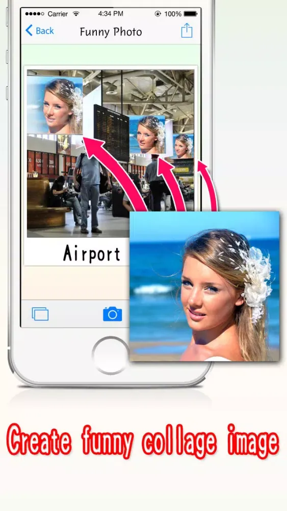 Funny Photo -Easy cut out image- Ekran Görüntüleri