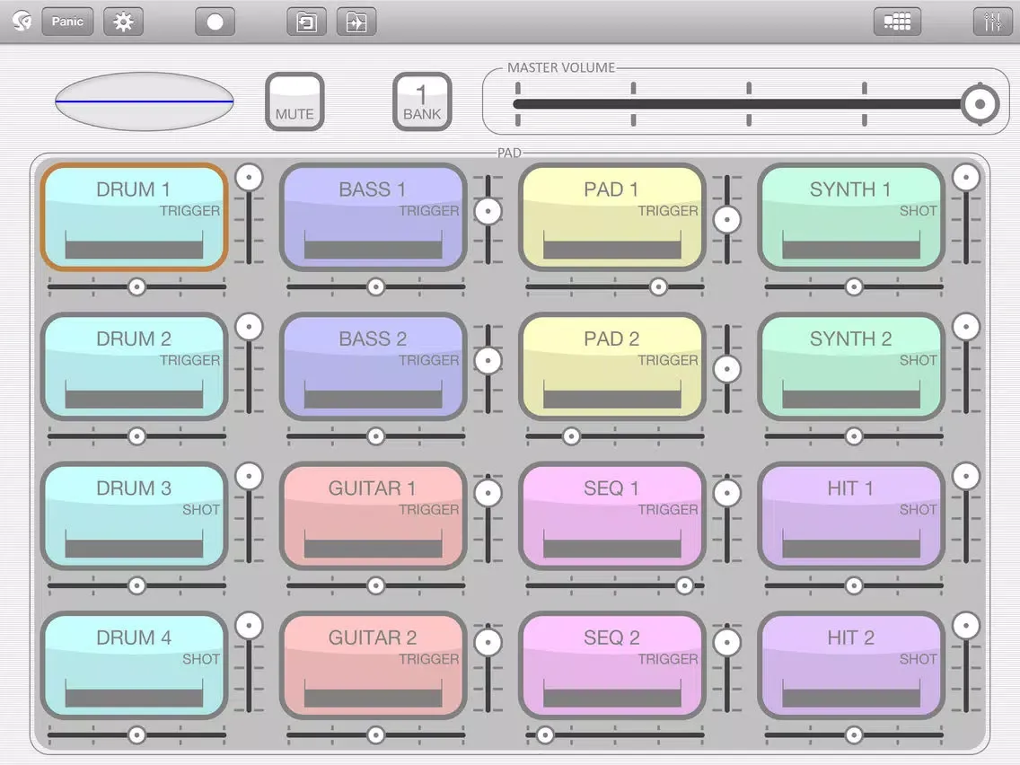 Zrzuty ekranu S4-Pad iPad 