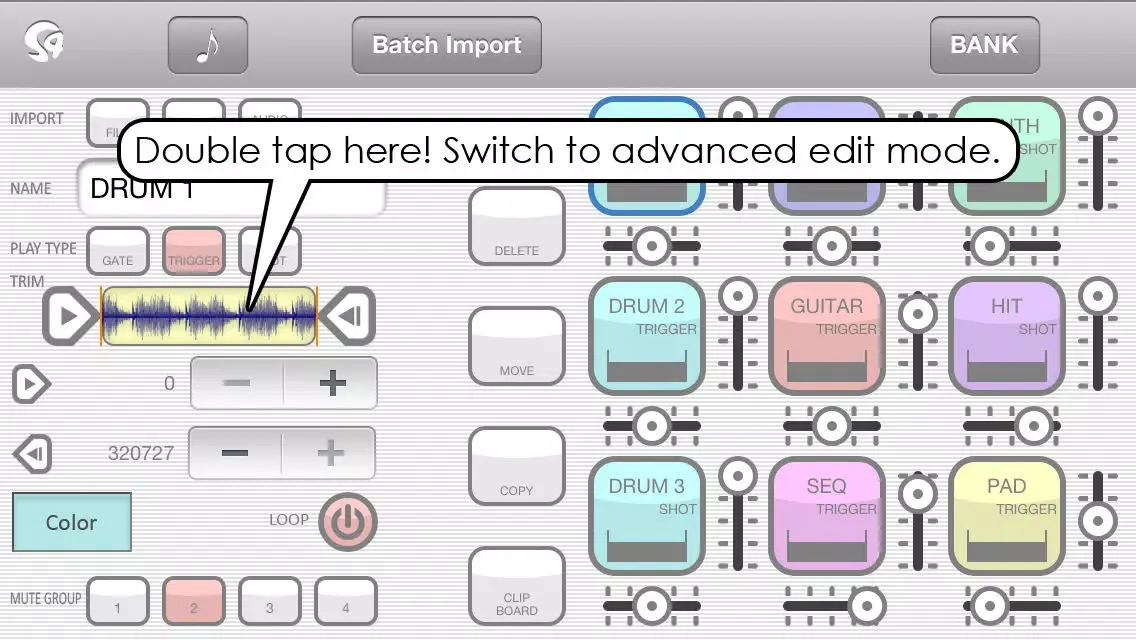 Zrzuty ekranu S4-Pad