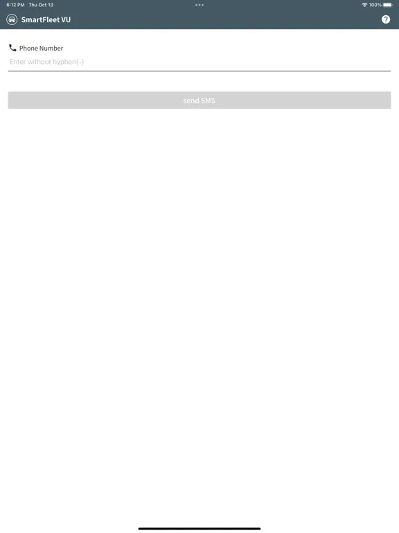 SmartFleetVU iPad  Screenshots
