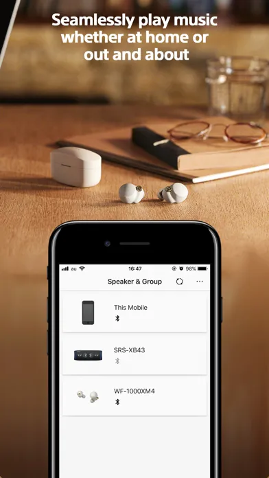 Sony | Music Center 스크린샷