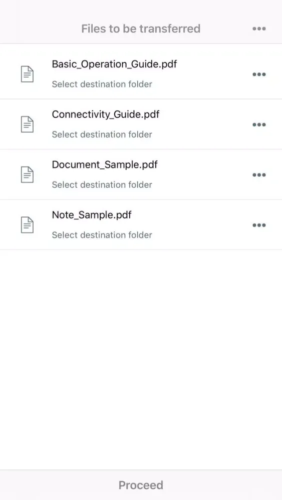 Ảnh chụp màn hình của Digital Paper App for mobile