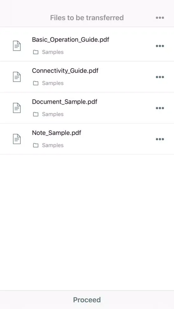 Ảnh chụp màn hình của Digital Paper App for mobile