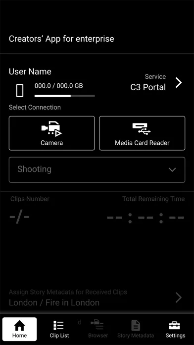 Captures d'écran de Creators' App for enterprise