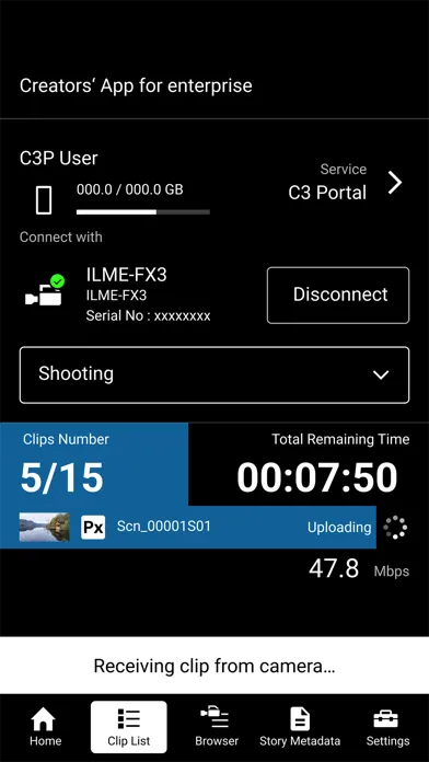 Captures d'écran de Creators' App for enterprise