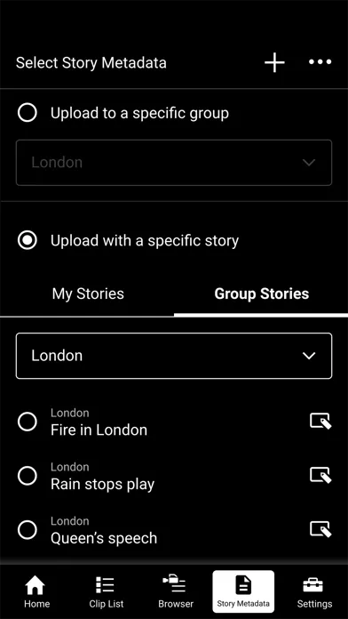 Captures d'écran de Creators' App for enterprise