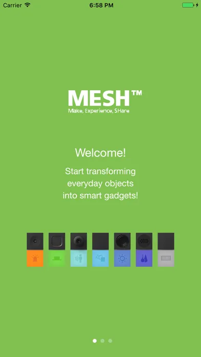 Tangkapan skrin MESH - Creative DIY Toolkit