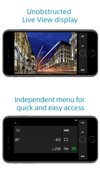 Imaging Edge Mobile Ekran Görüntüleri