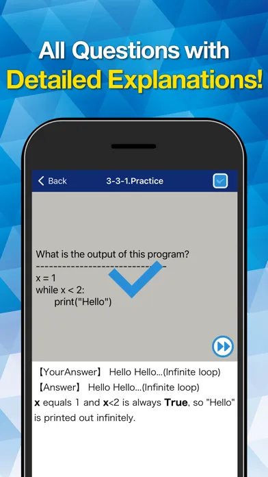 Capturas de tela do Programming Beginners Quiz