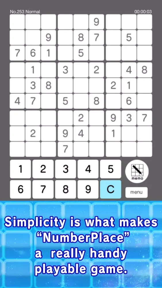 NumberPlace 1000！ Screenshots