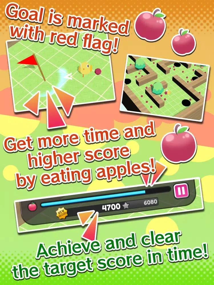 Скриншоты Rolling Animals ~ so hungry! ~ iPad 