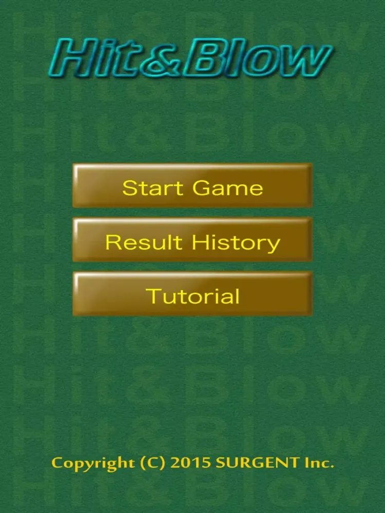Challenge Hit & Blow iPad  Ekran Görüntüleri