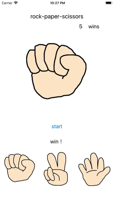 Capturas de pantalla de rock paper scissors - killtime