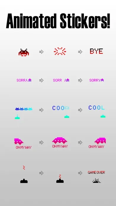 صور SpaceInvadersStickerPack
