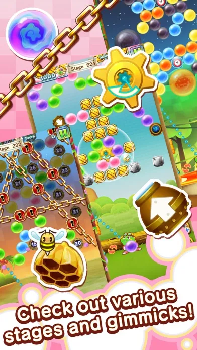 Captures d'écran de BUST-A-MOVE JOURNEY