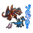 DOT DRAGON Anime Sticker01 DOT DRAGON Anime Sticker01