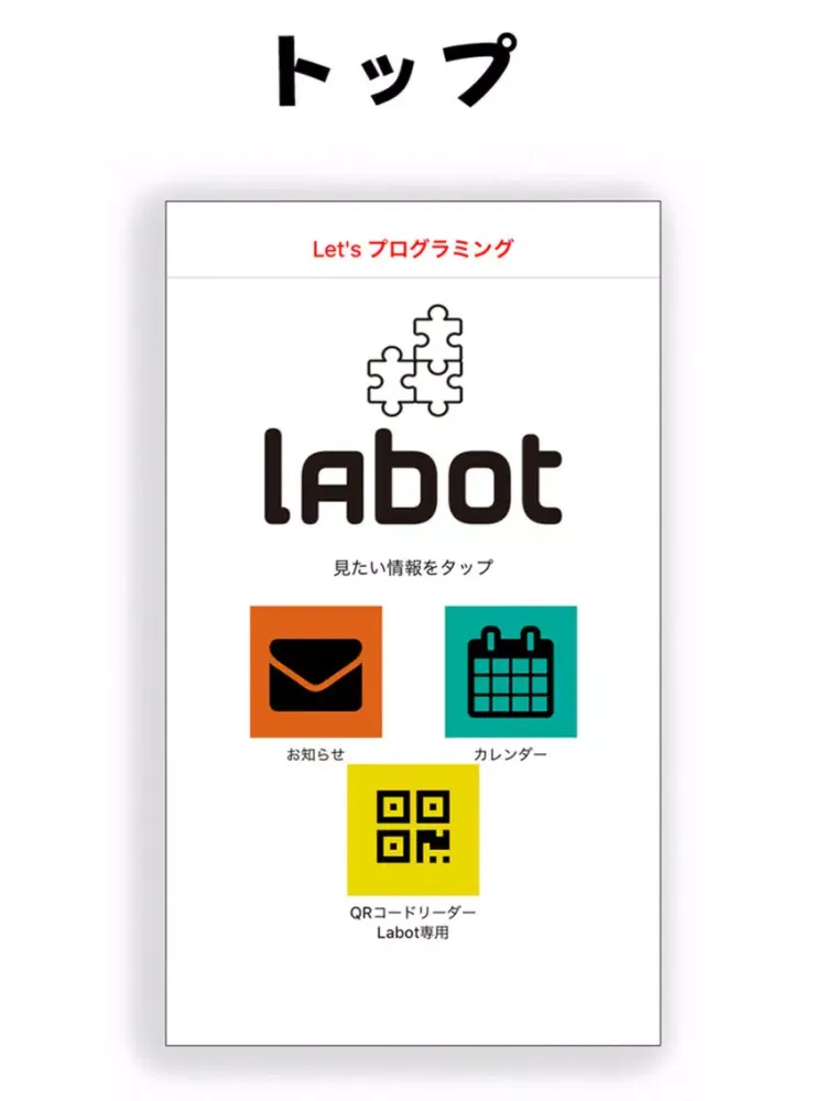 Labot iPad  スクリーンショット