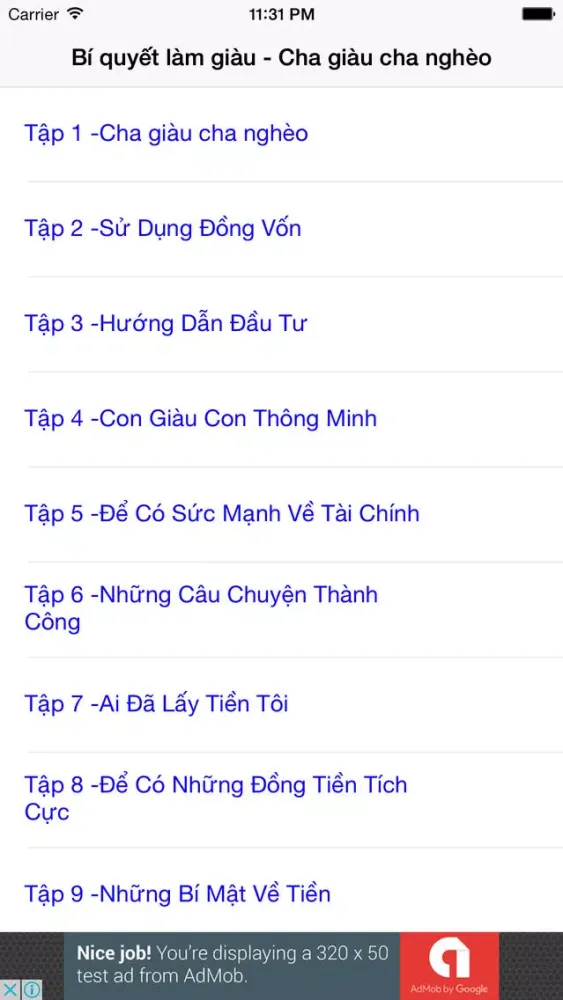 Sách nói: Cha giàu cha nghèo trọn bộ 13 tập Screenshots