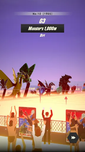 Captures d'écran de Run Godzilla