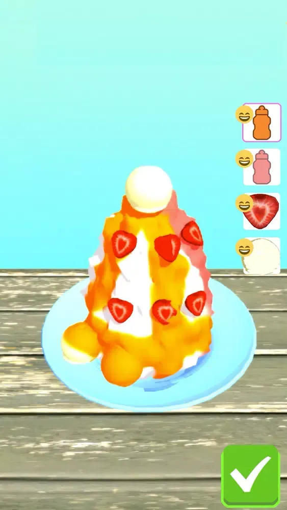 Ảnh chụp màn hình của Colorful Shaved Ice
