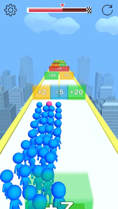 Captures d'écran de Count Run!