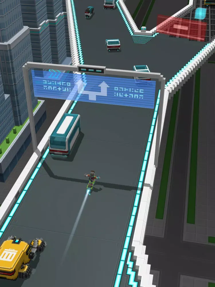 Tangkapan layar Highway Surf iPad 
