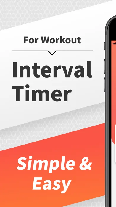 ภาพหน้าจอของ Interval Timer Quick