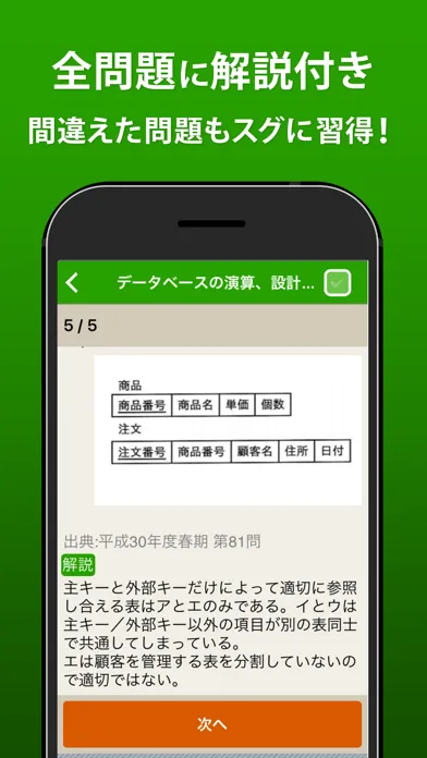 ITパスポート 全問解説 Screenshots