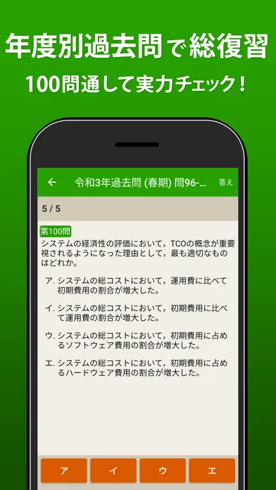 ITパスポート 全問解説 Screenshots