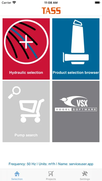 TASS Pump Selector應用截圖