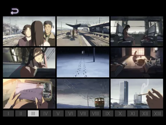 5cm per Second Film Book Ⅲ iPad  Screenshots