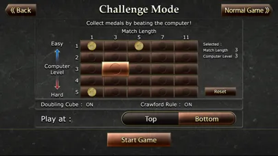 The Backgammon Screenshots