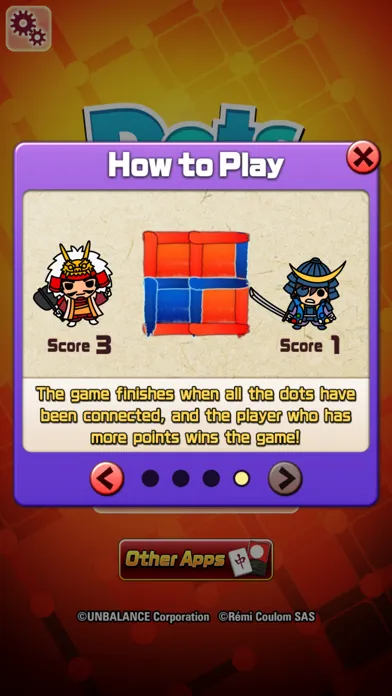 Dots and Boxes Battle game স্ক্রিনশট