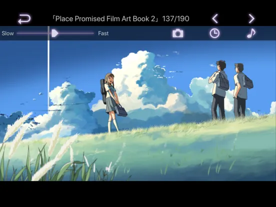 تصاویر Place Promised Film Art Book 2 iPad 