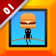 Hamburger Trapeze Act