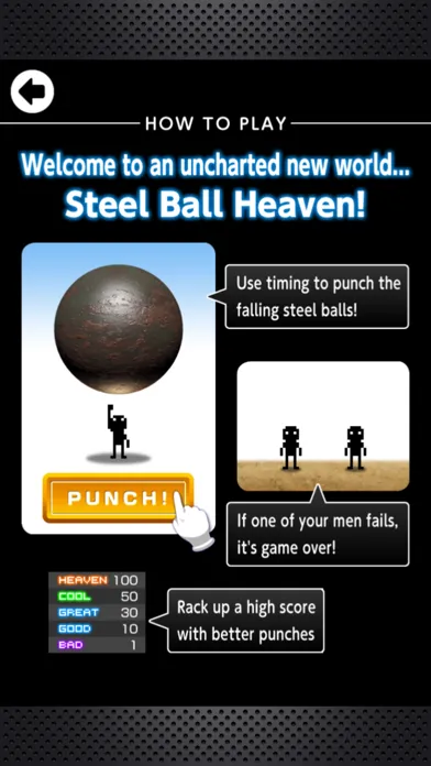 Скриншоты Steel Ball Heaven