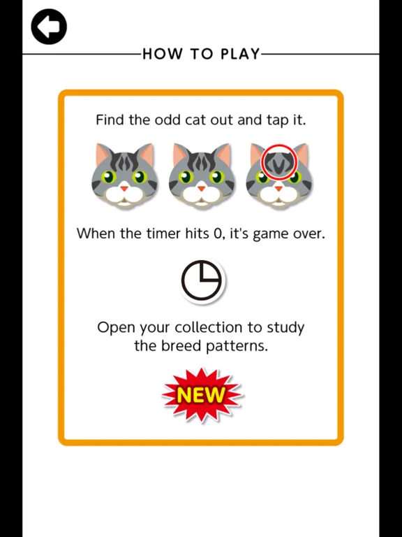 Tangkapan layar Odd Cat Out iPad 