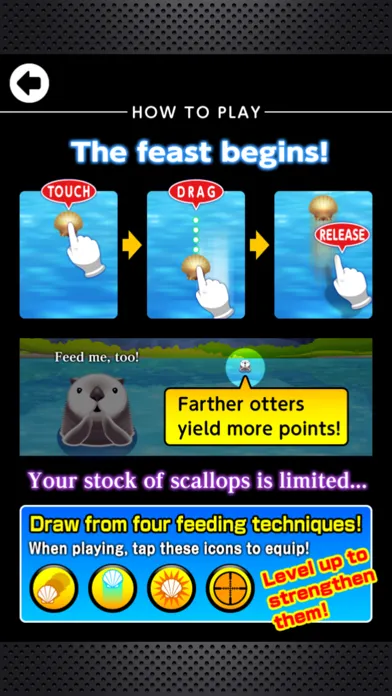 ภาพหน้าจอของ SEA OTTER CARNIVAL
