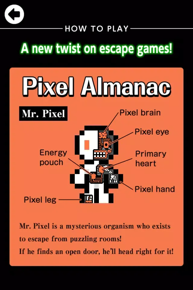 Capturas de pantalla de Pixel Rooms -room escape game-