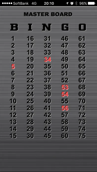 Captures d'écran de BINGO!