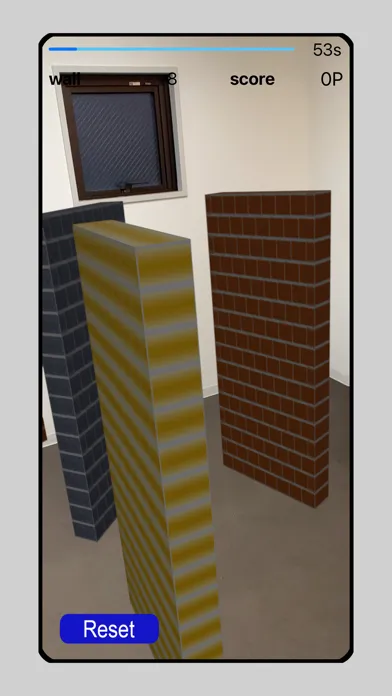 Capturas de tela do AR-wall